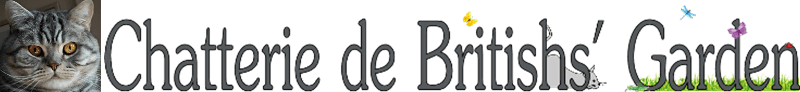 Chatterie de Britishs'Garden